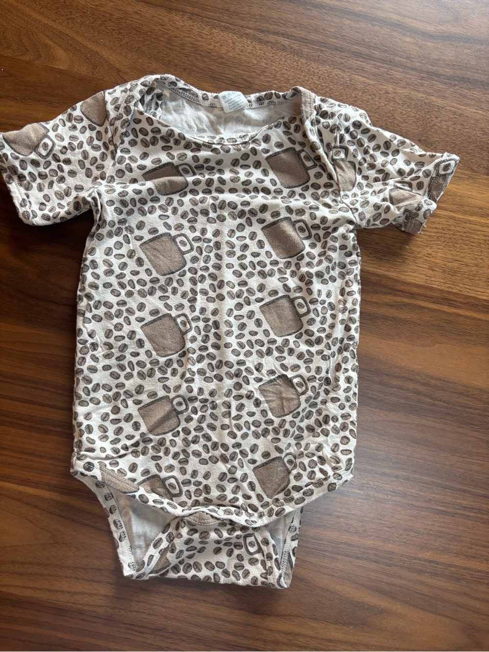 kate quinn Coffee Print Bodysuit
